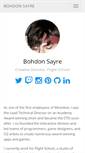 Mobile Screenshot of bohdon.com